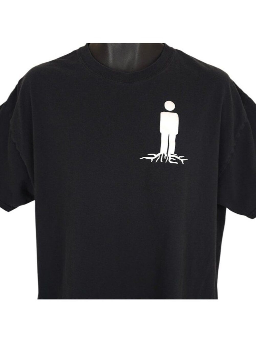 Culture Cultivators T Shirt Mens Size XL Black Rooted Man Roots